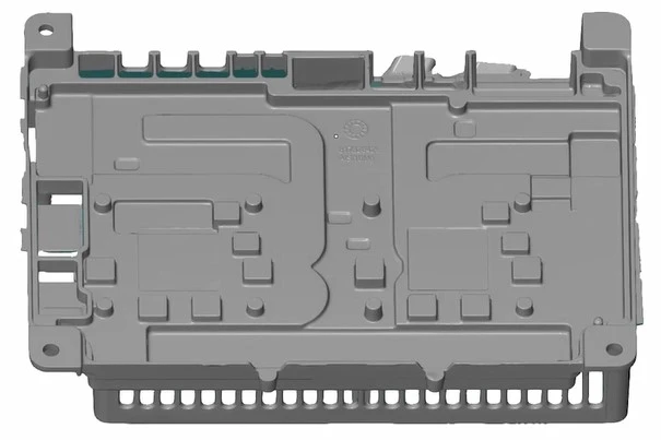 XTOM微米级精度蓝光三维扫描仪用于U型精密压铸件扫描输出3D数据模型