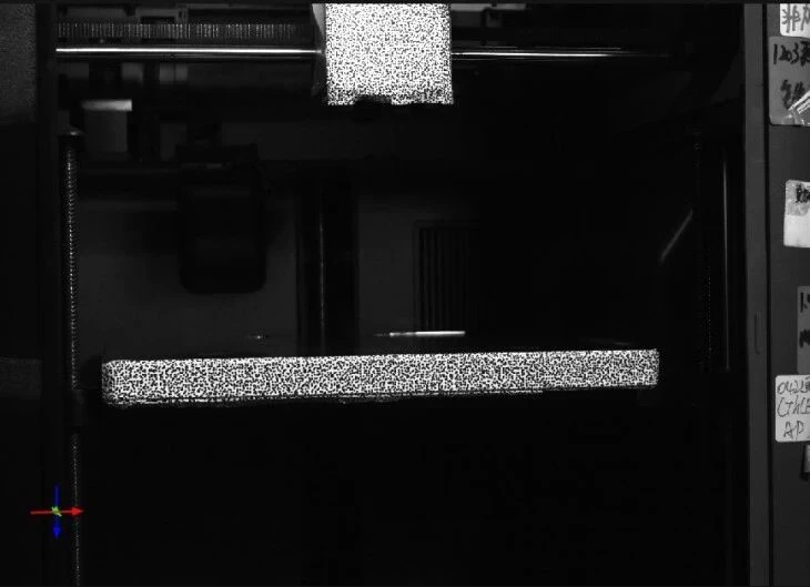 3D打印机载物台制作黑白相间DIC散斑图案