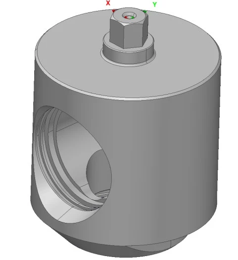固定式蓝光三维扫描仪获取精密传动件3D数据模型
