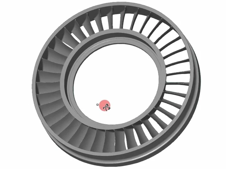 XTOM计量级三维扫描仪用于航空叶盘3D尺寸检测