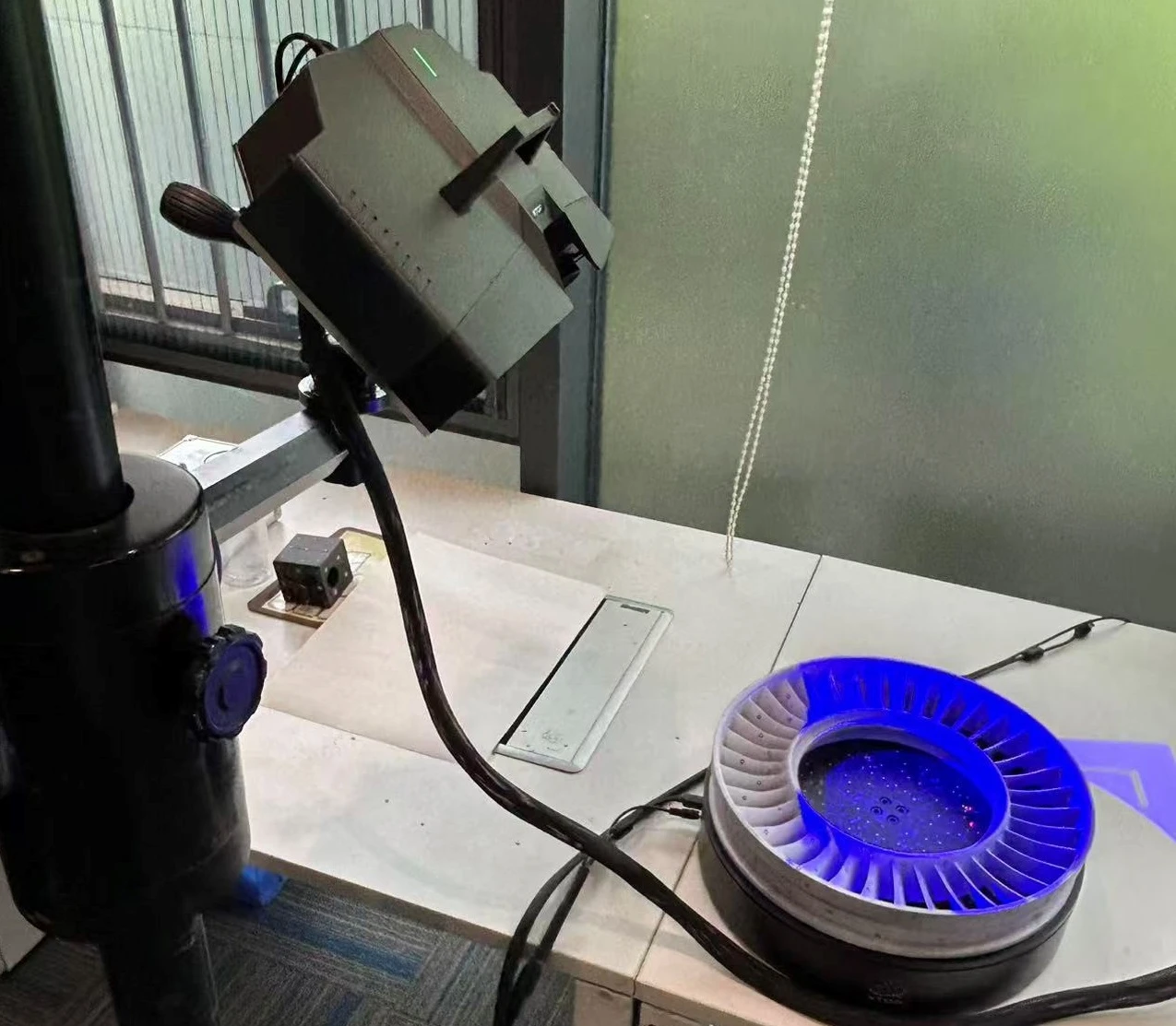 XTOM计量级三维扫描仪用于航空叶盘3D尺寸检测 XTOM计量级三维扫描仪用于航空叶盘3D尺寸检测