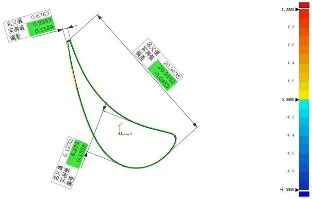 XTOM计量级三维扫描仪用于航空叶片3D尺寸检测